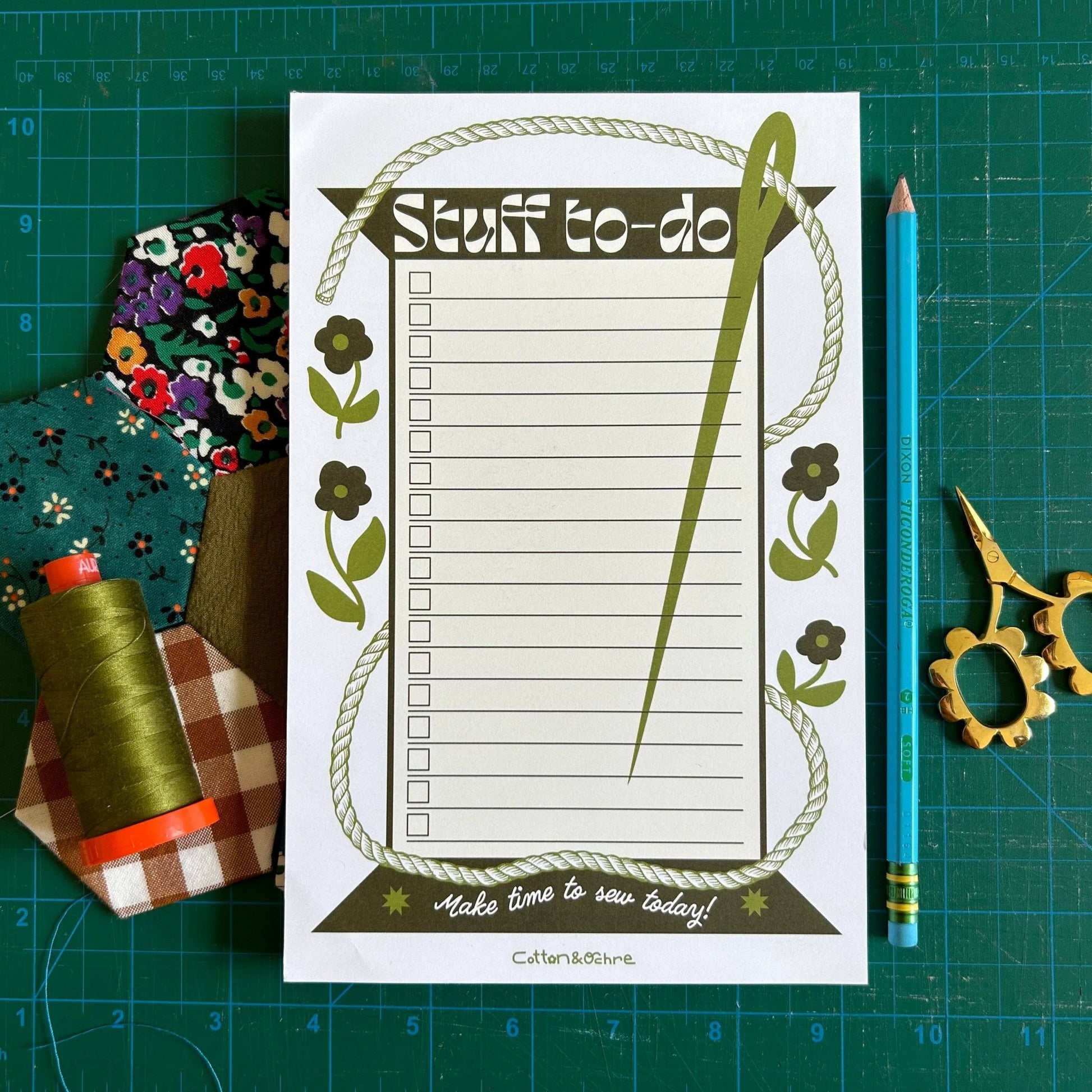Stuff To - do Notepad - homesewn