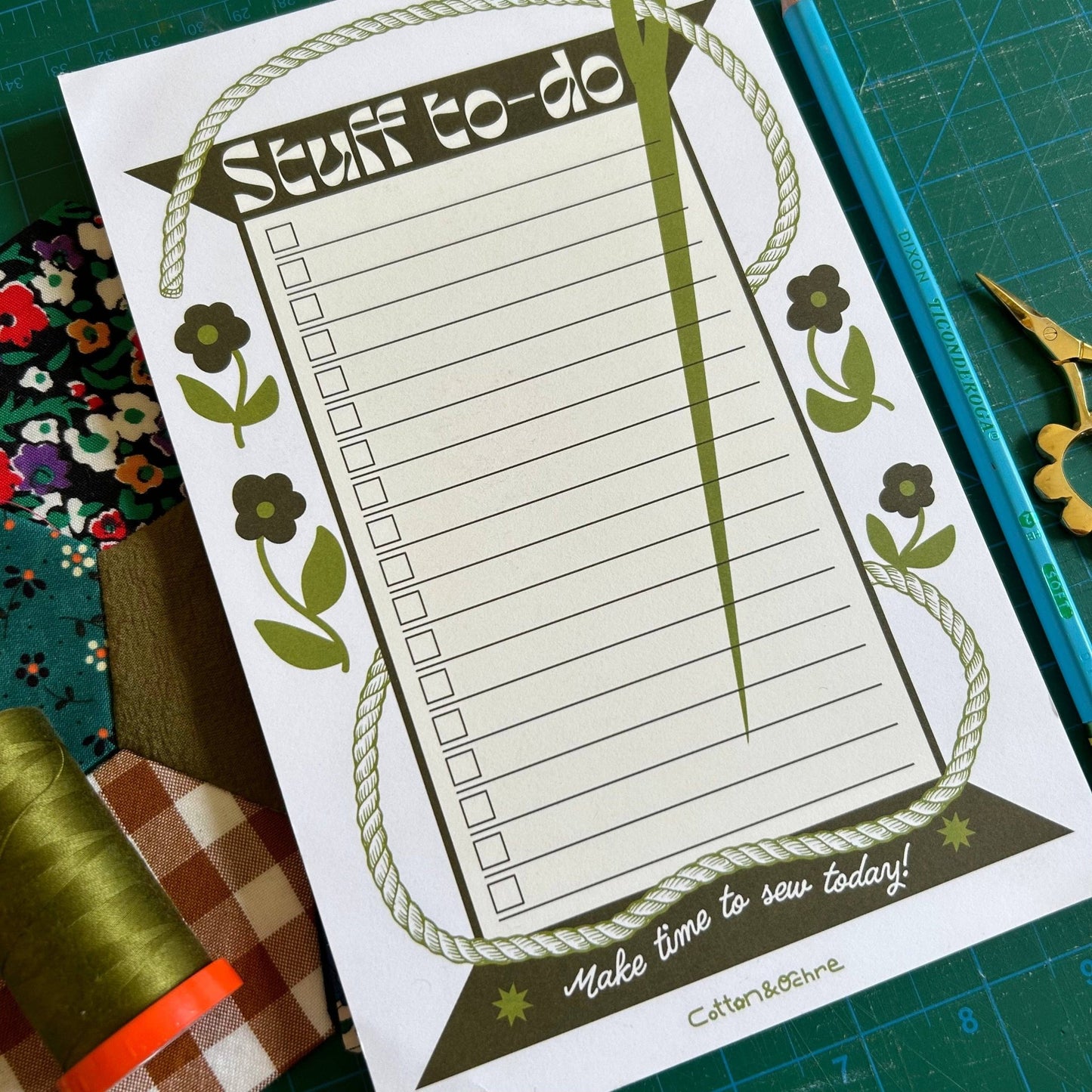 Stuff To - do Notepad - homesewn