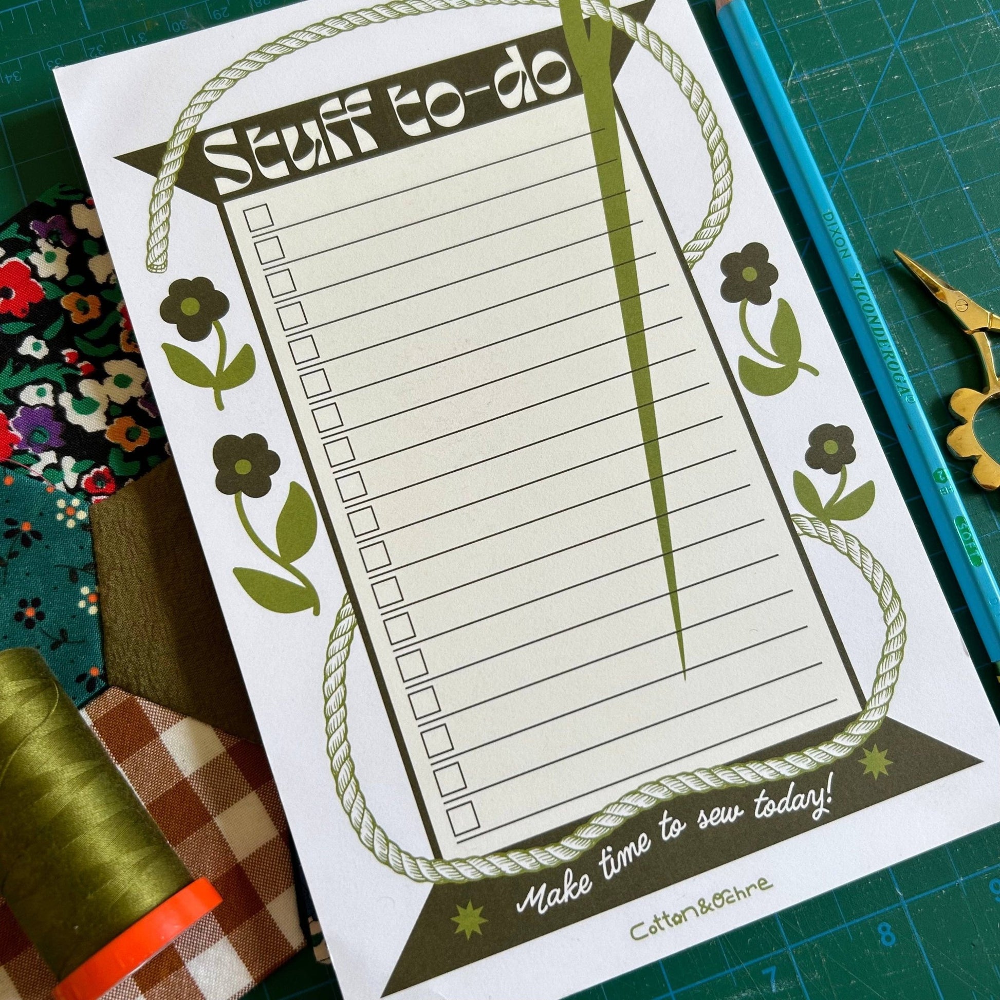 Stuff To - do Notepad - homesewn