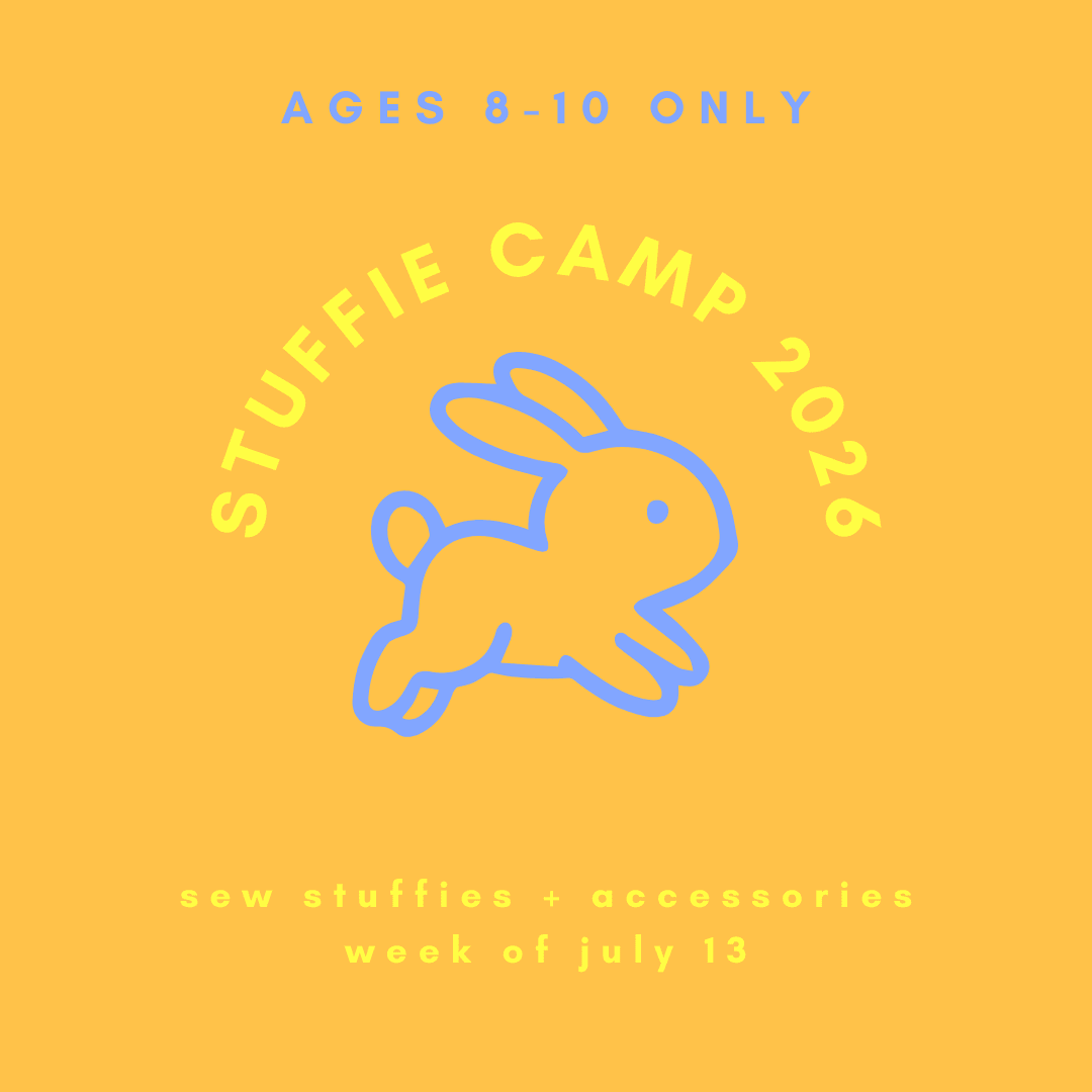 STUFFIE STITCH CAMP 2026 - WEEK OF 7/13 - homesewn