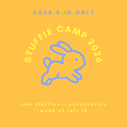 STUFFIE STITCH CAMP 2026 - WEEK OF 7/13 - homesewn
