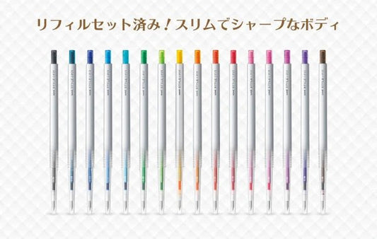 Style Fit Gel Ink Ballpoint Pen Nock Type with refill .38mm - homesewn
