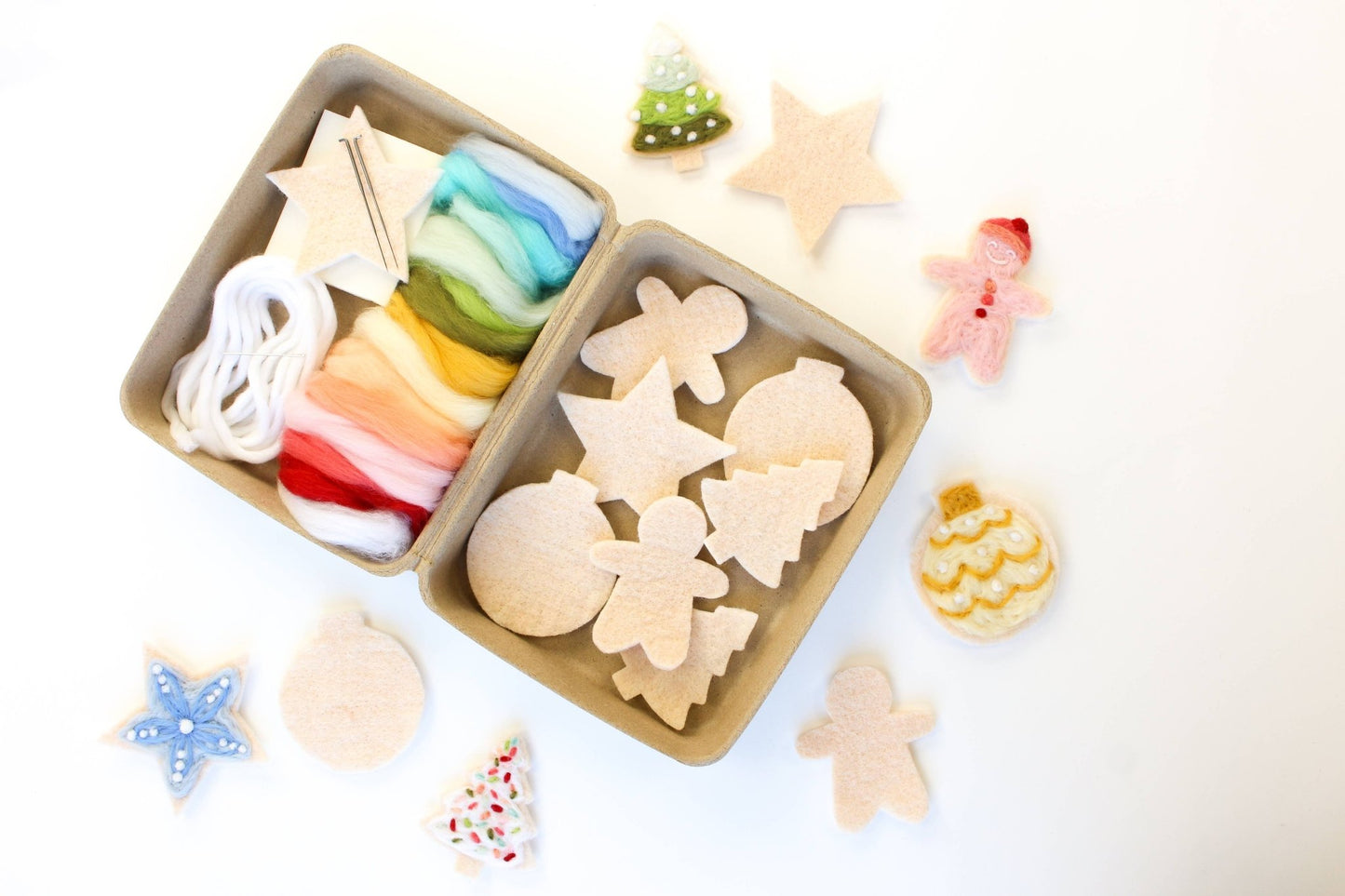 Sugar Cookie Felting Craft Kit - homesewn