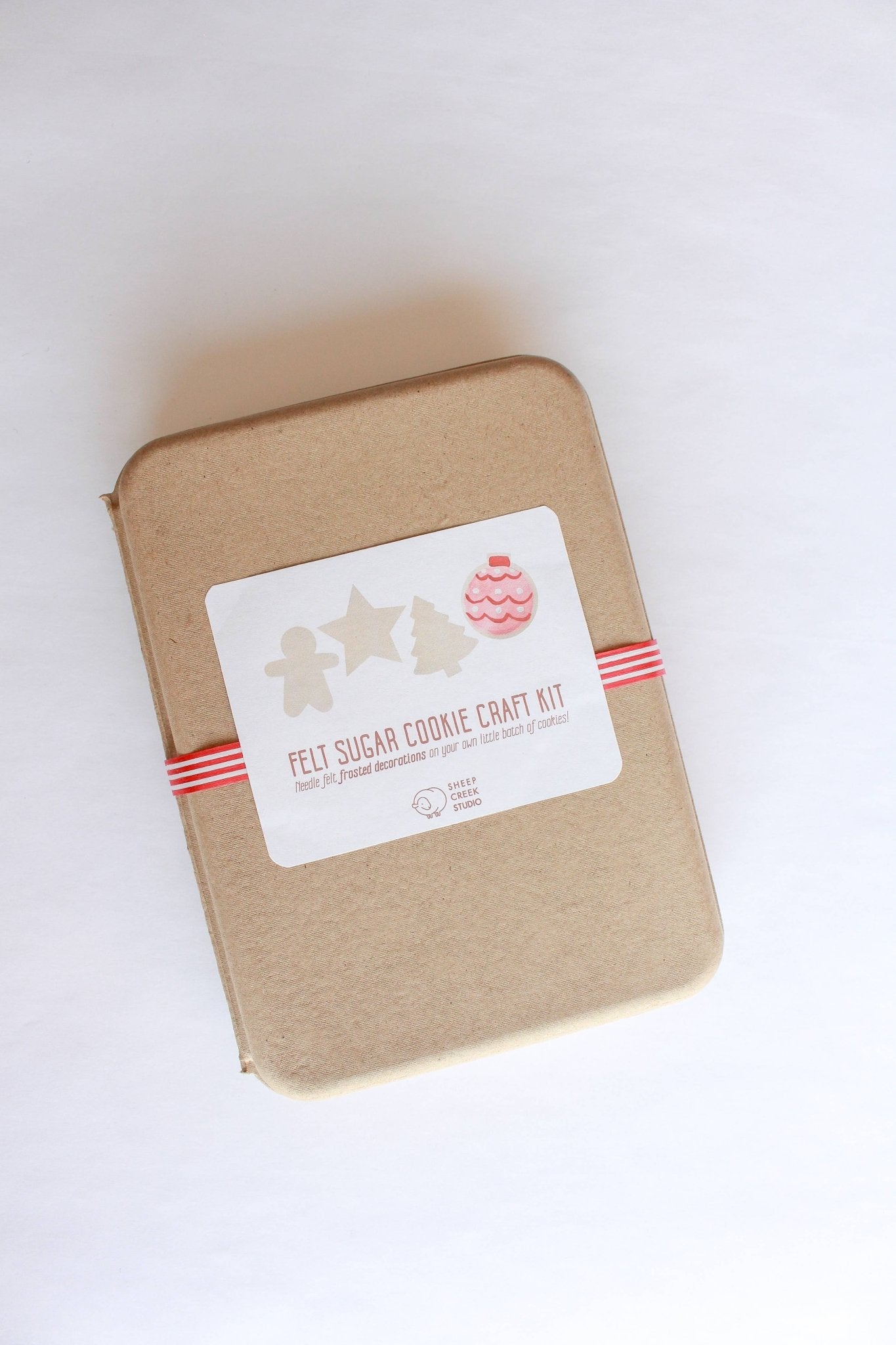 Sugar Cookie Felting Craft Kit - homesewn