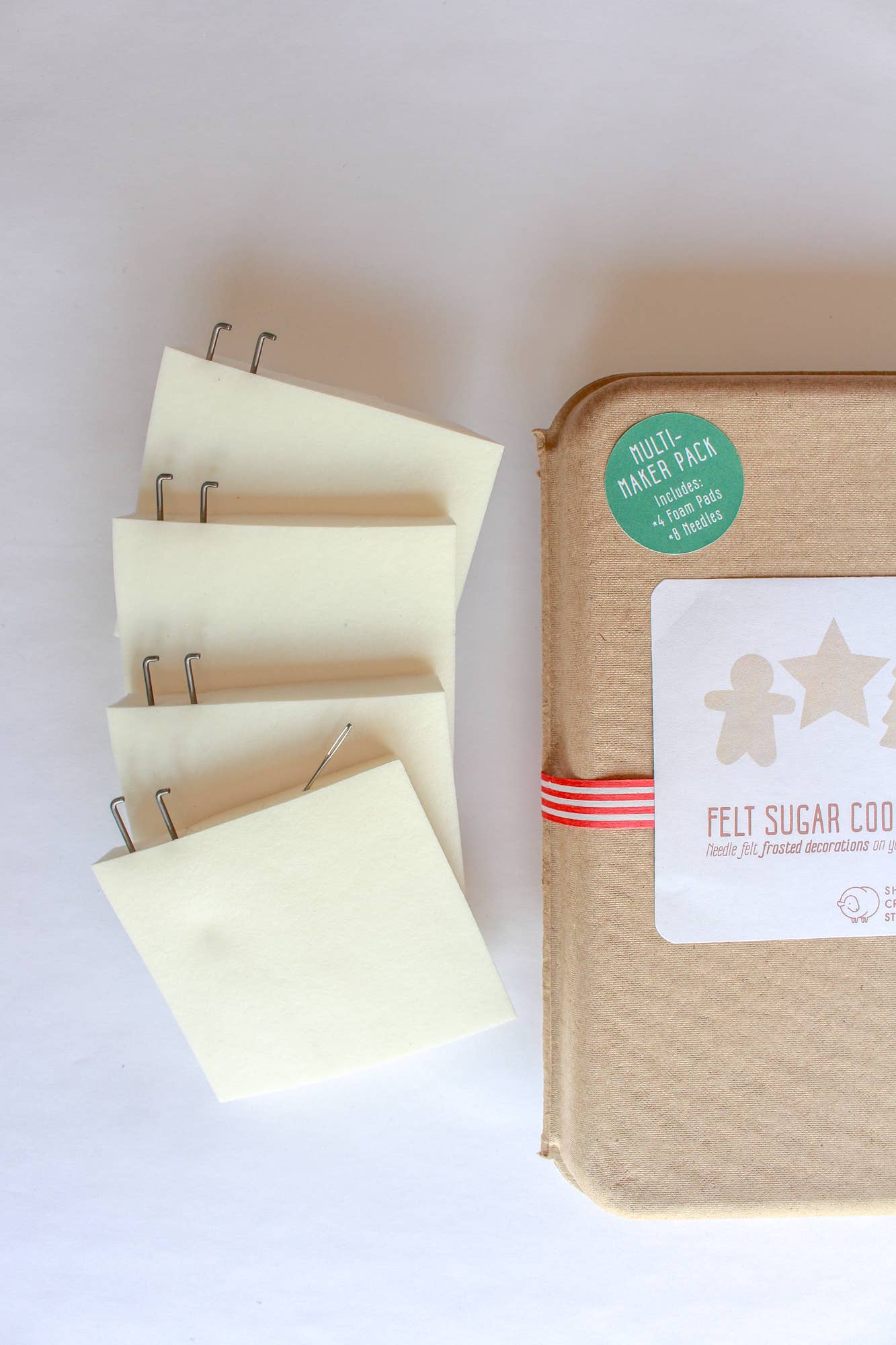 Sugar Cookie Felting Craft Kit - homesewn