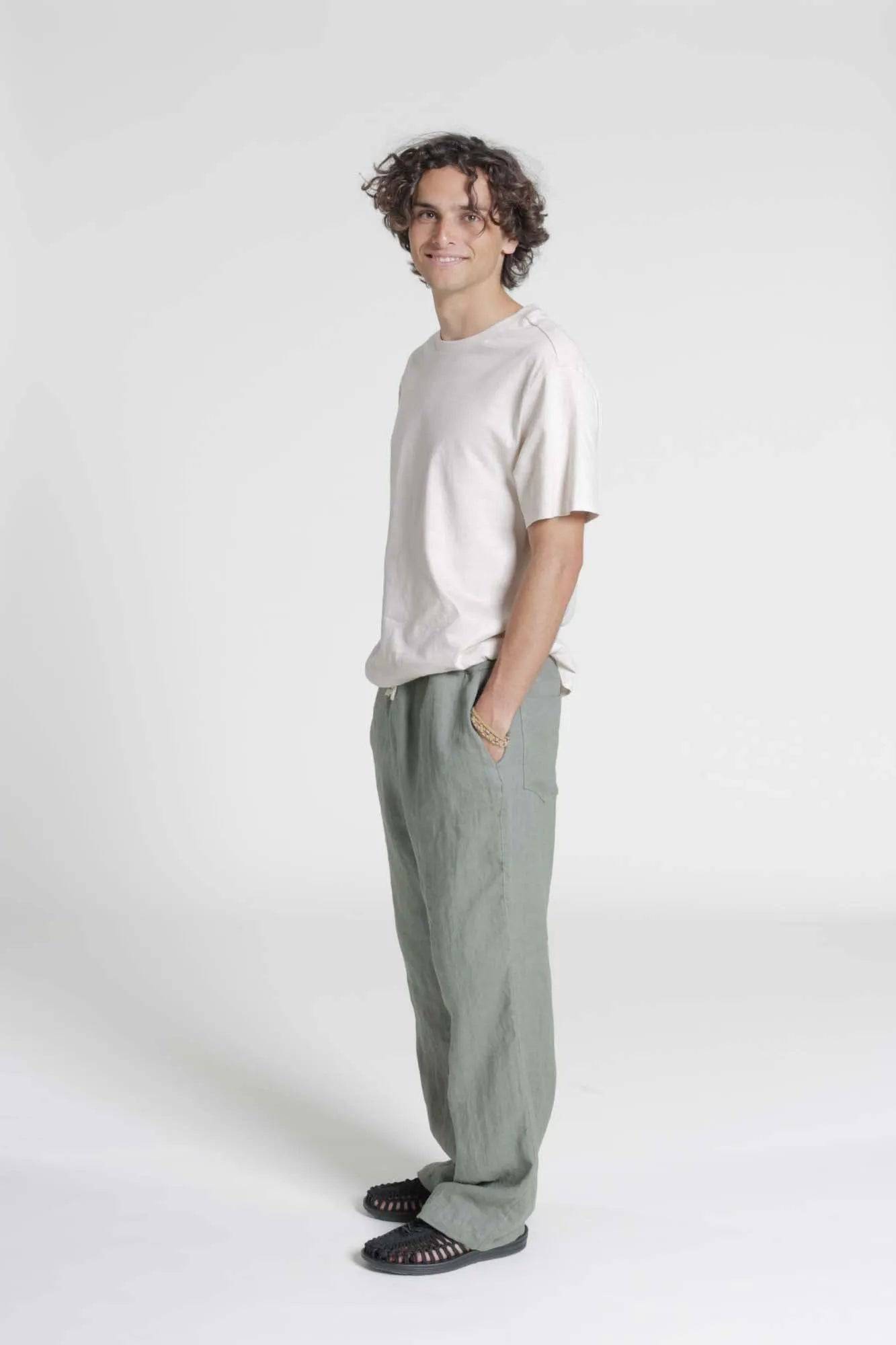 Summer pants sewing pattern PDF DOWNLOAD - homesewn