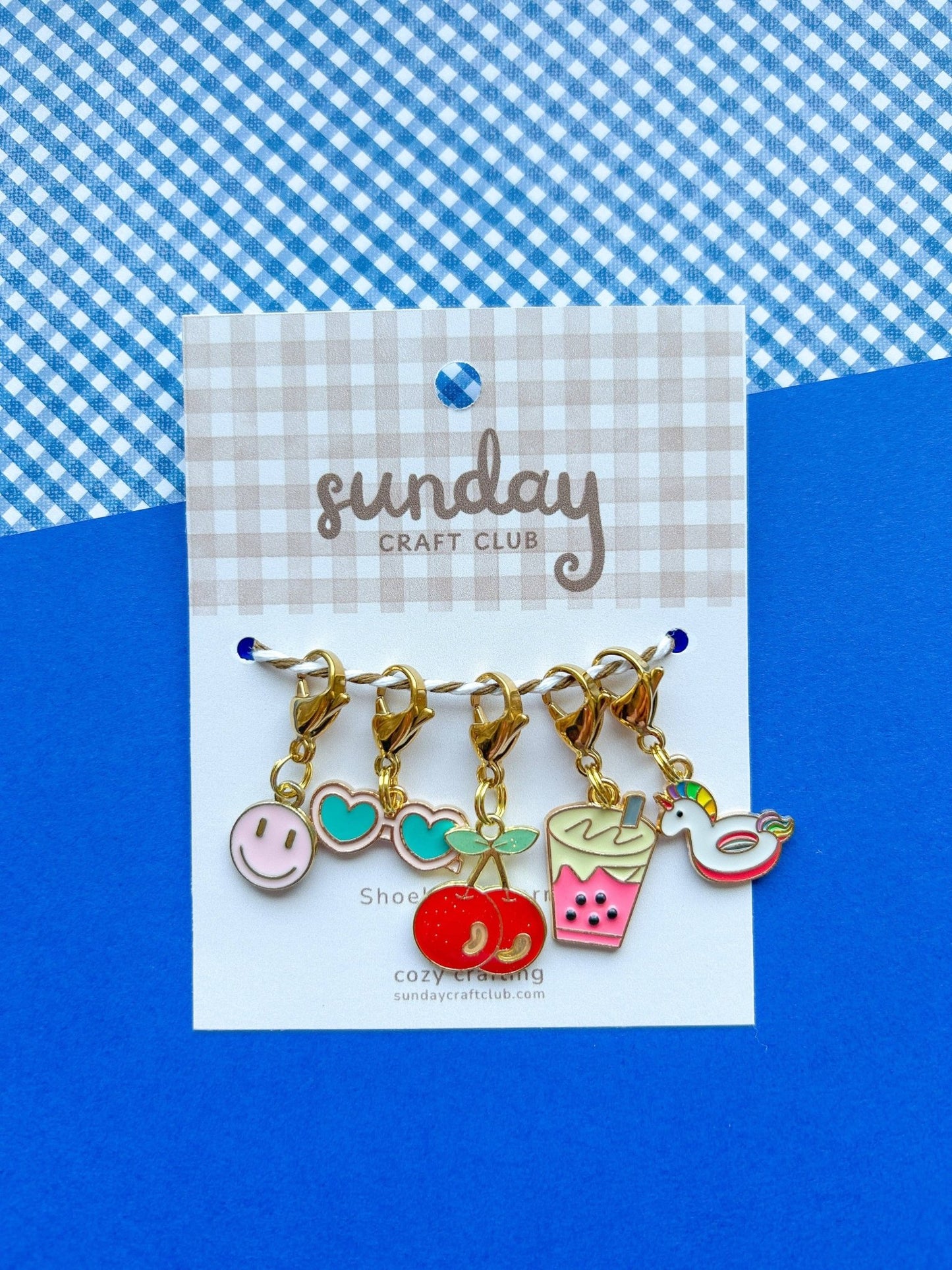 Summer Vibes Shoelace Charms, Sneaker Charms, Shoe Accessories - homesewn