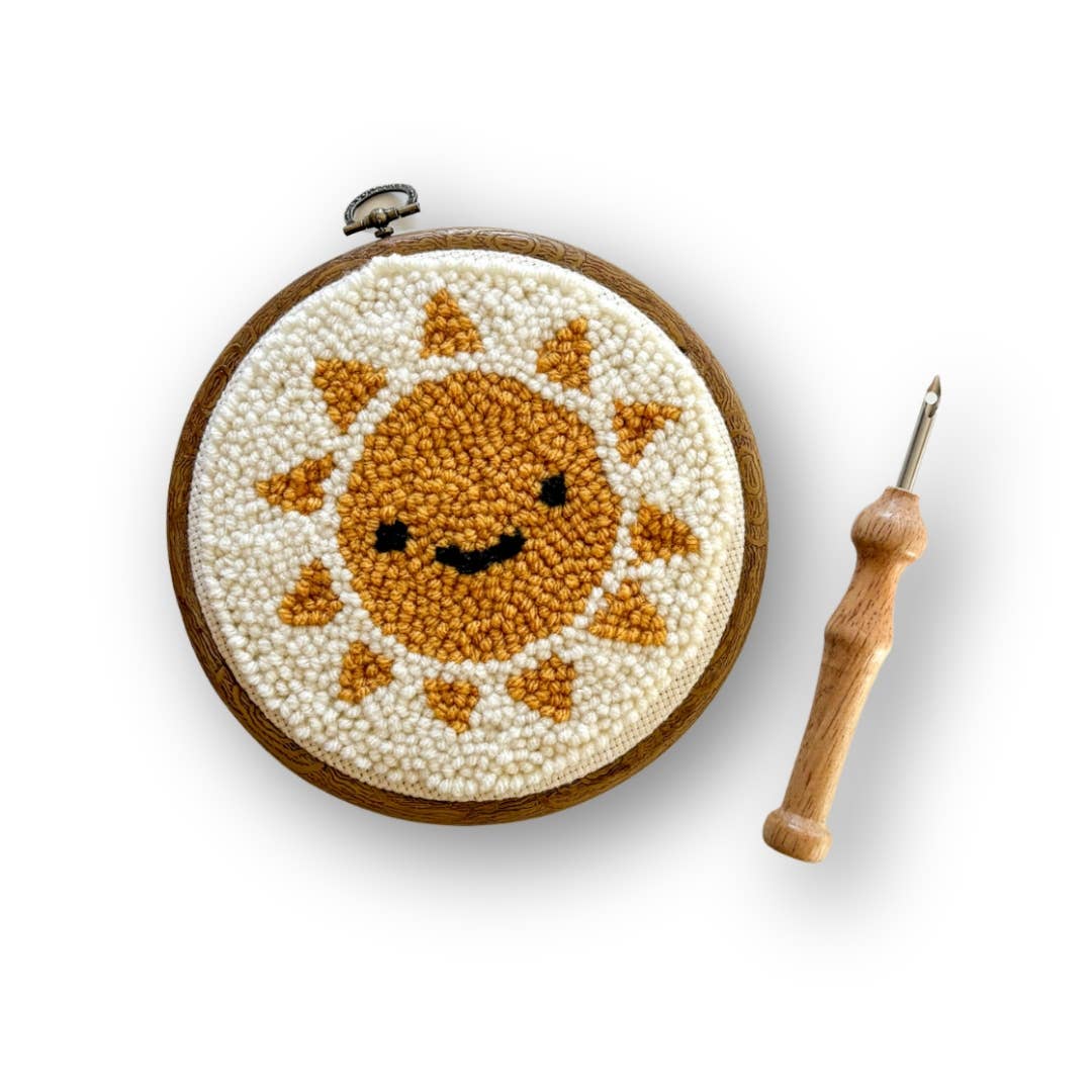 Sunshine Punch Needle Kit  - homesewn