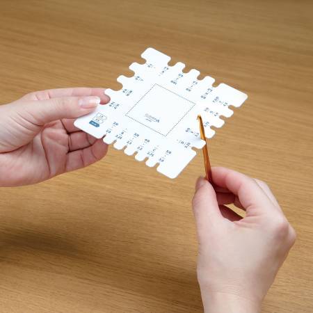 Swatch Ruler & Needle Gauge - homesewn