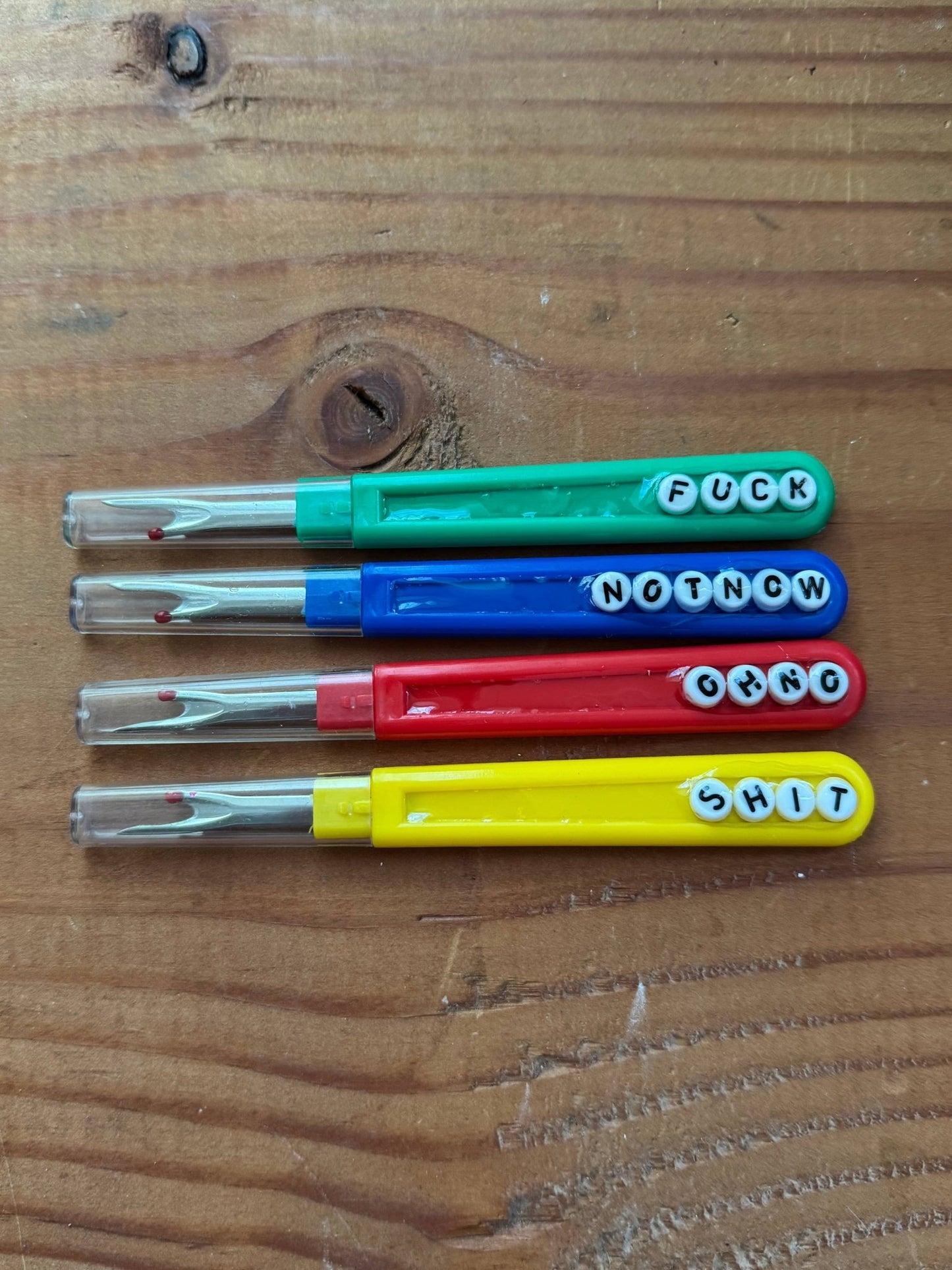 Sweary ( or not so sweary) Seam Rippers - homesewn
