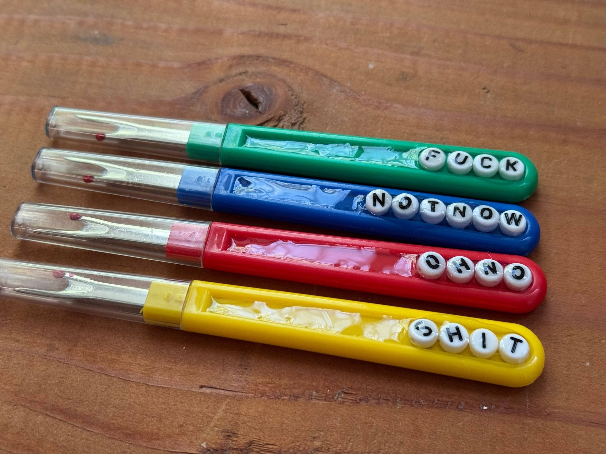 Sweary ( or not so sweary) Seam Rippers - homesewn