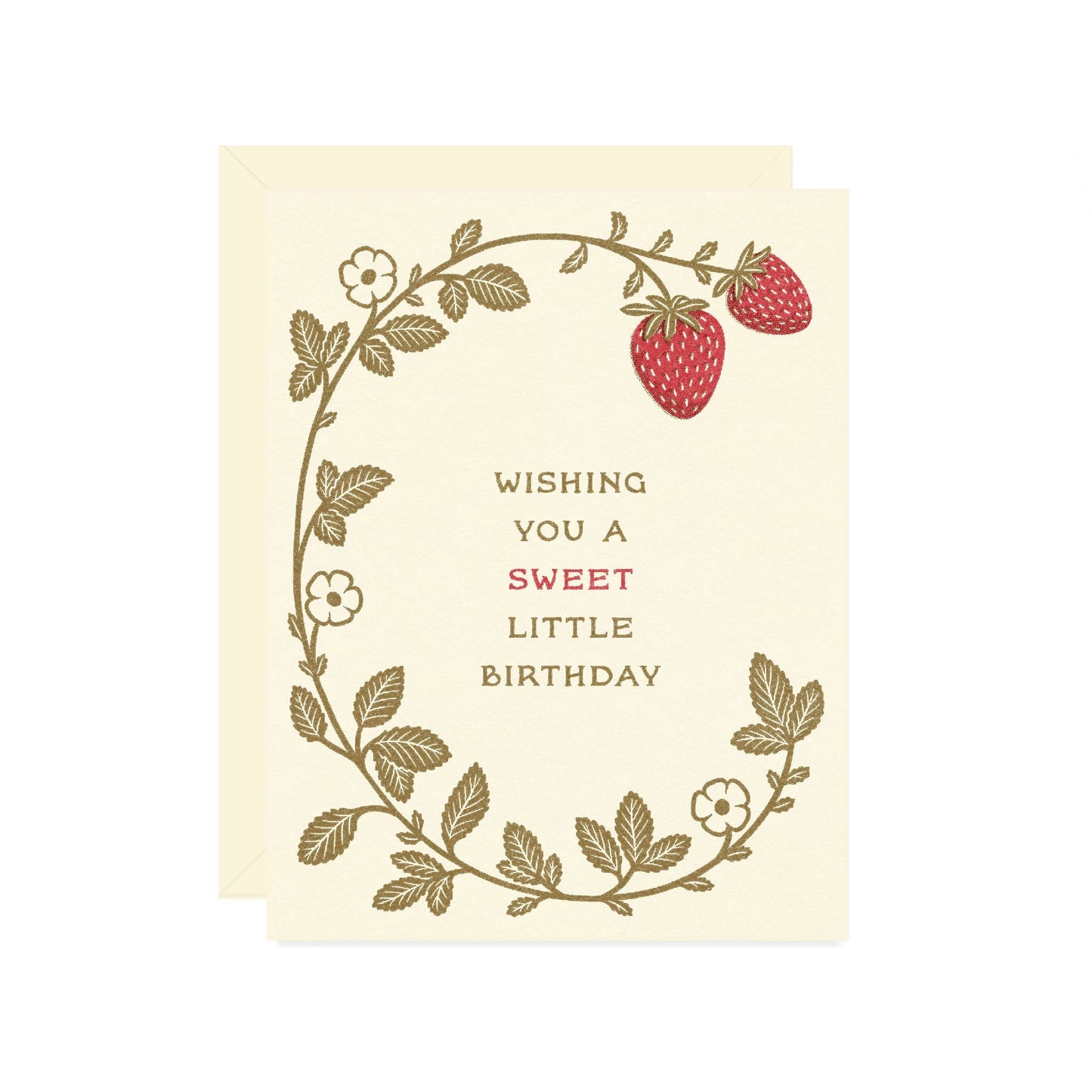 Sweet Little Birthday Card - homesewn