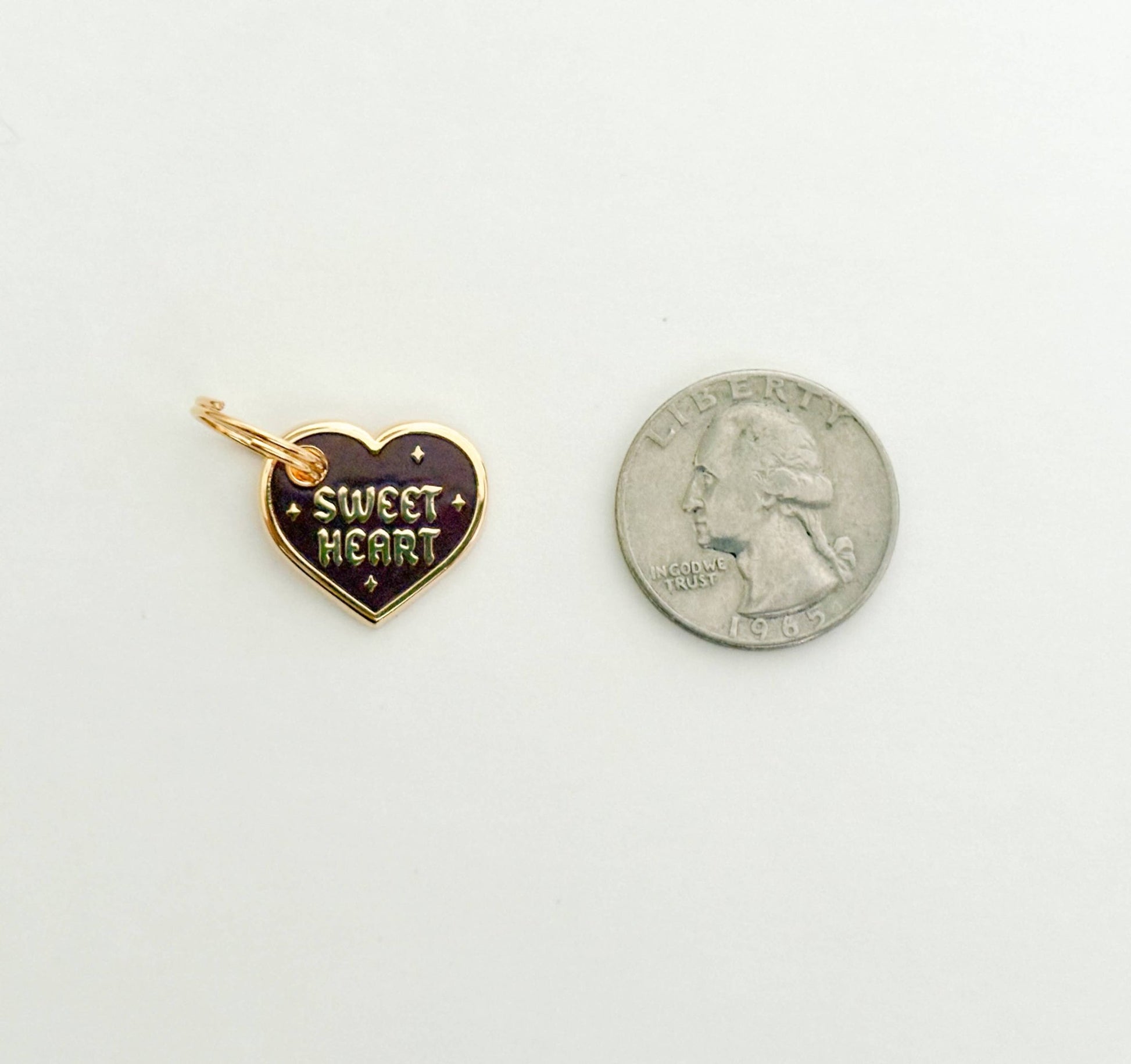 Sweetheart Pet Collar Charm - homesewn