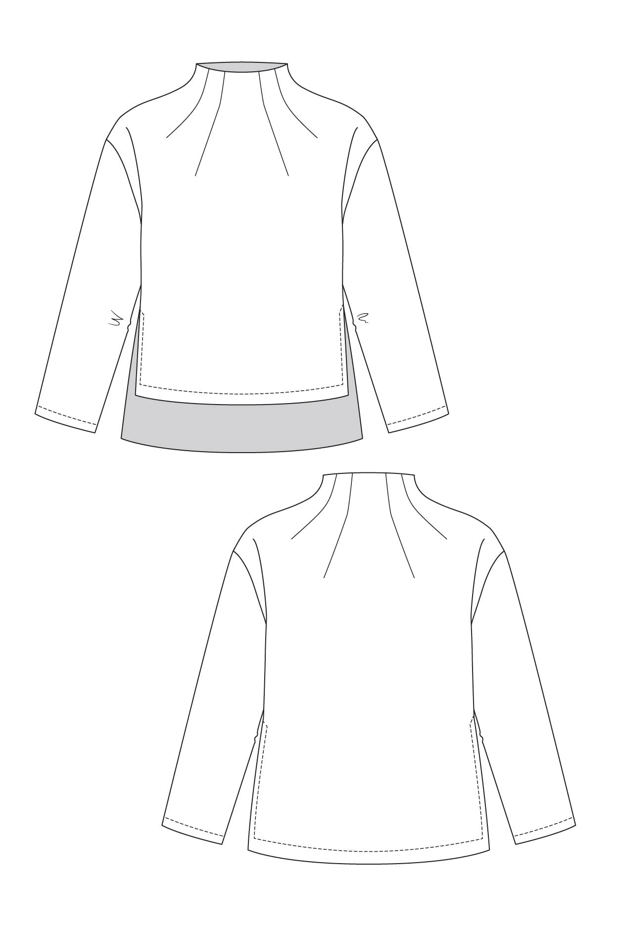 TALVIKKI sweater - PDF PATTERN - homesewn