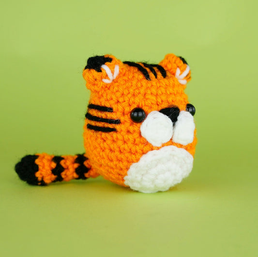 Tanya the Tiger Beginner Crochet Kit - homesewn
