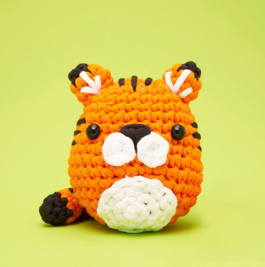 Tanya the Tiger Beginner Crochet Kit - homesewn