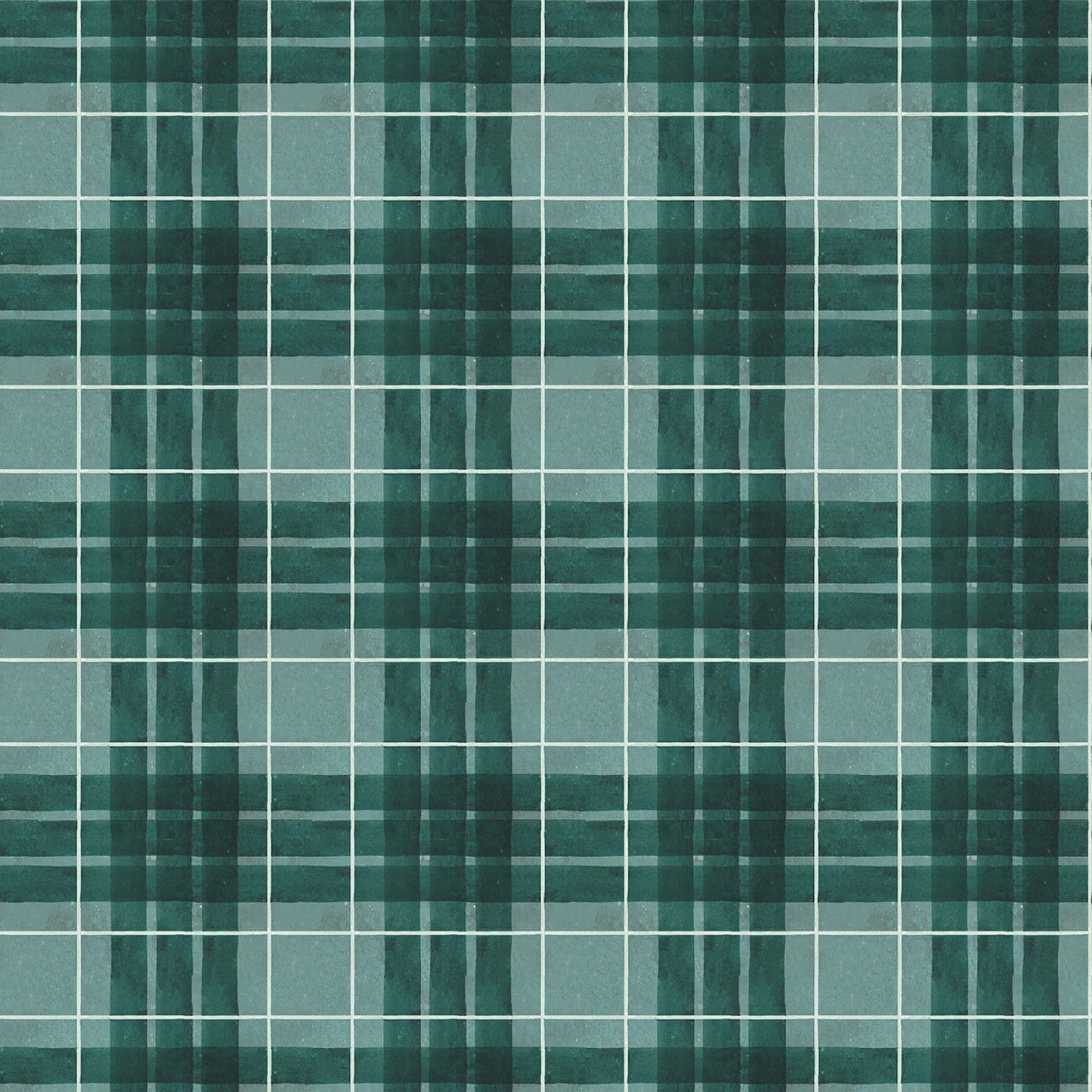 Tartan Spruce - Baby It's Cold Outside QUILTING COTTON - homesewn