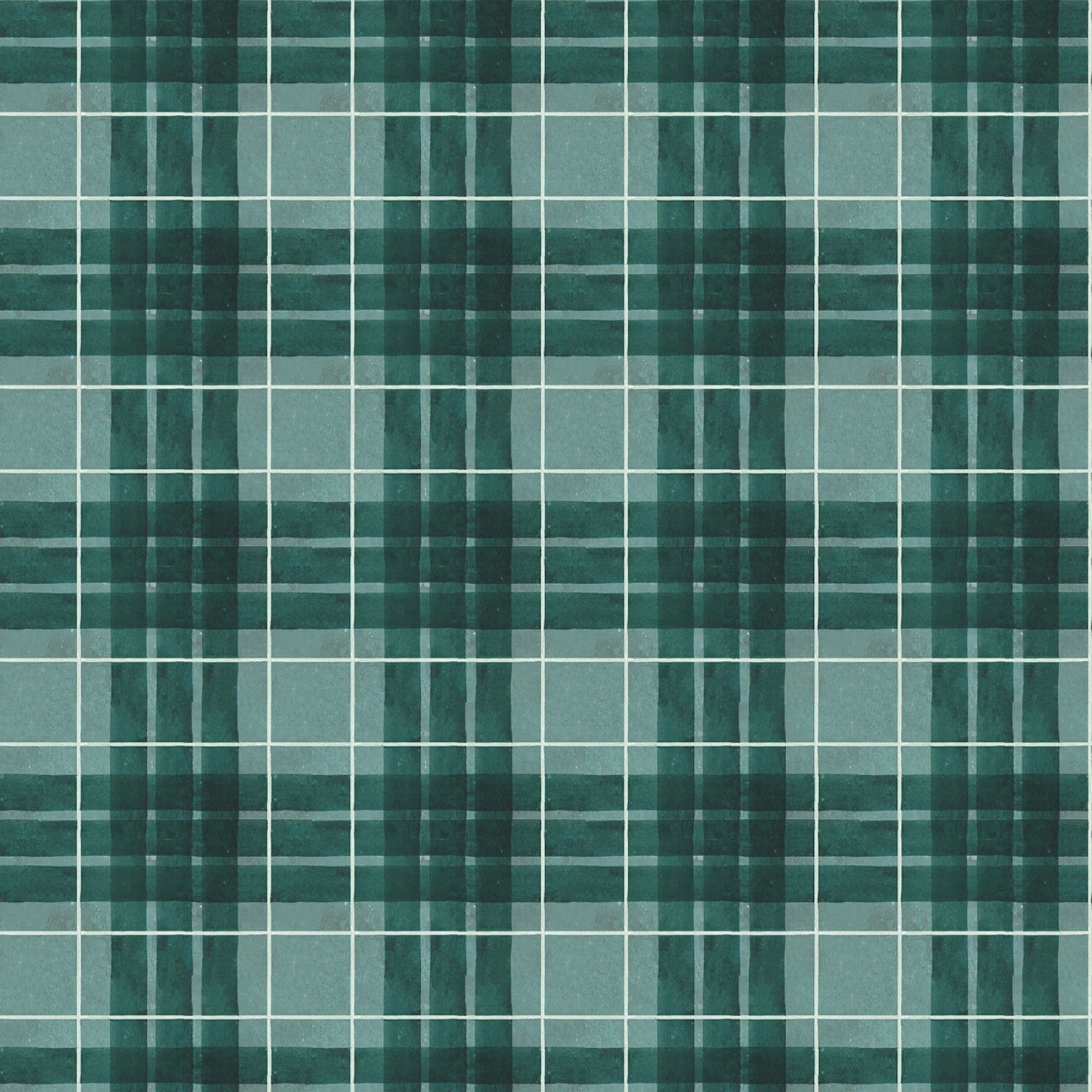 Tartan Spruce - Baby It's Cold Outside QUILTING COTTON - homesewn