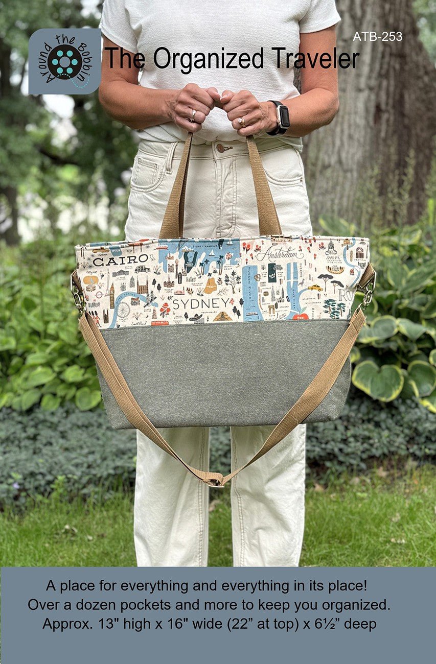 The Organized Traveler - Printed Pattern - homesewn