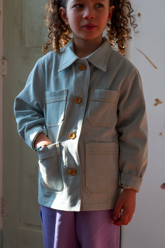 The Prosper bleu de travail kids & teens PDF DOWNLOAD - homesewn