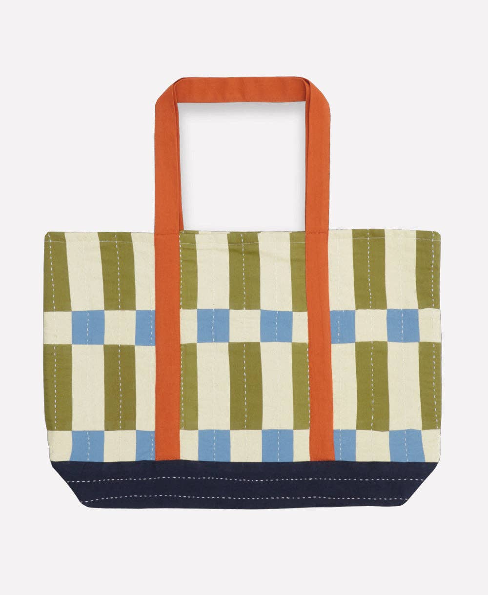 Tile Canvas Tote Bag - homesewn