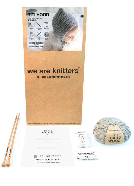Titi Hood Knitting Kit - homesewn