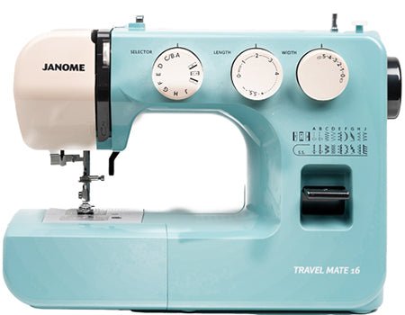 TM16 Janome Travel Mate 16 Sewing Machine - homesewn