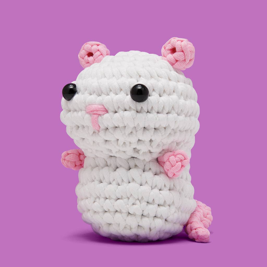 Tony the Rat Crochet Kit - homesewn