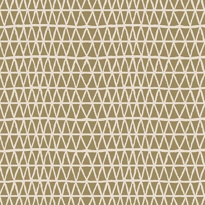 Triangles - Earth - Wild Cottage - homesewn