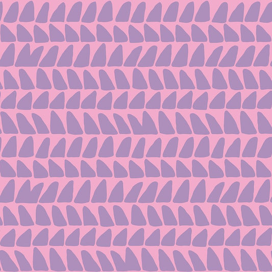 Triangles - Pink - Swatch Book - homesewn