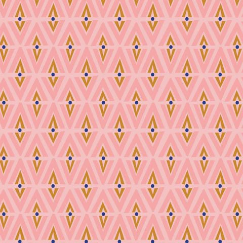 Tribal Garden - Fabled Land - Organic Quilting Cotton Fabric - homesewn