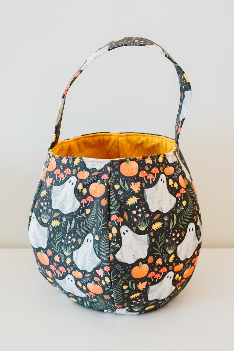 Trick or Treat Basket Sewing Pattern - PDF PATTERN - homesewn