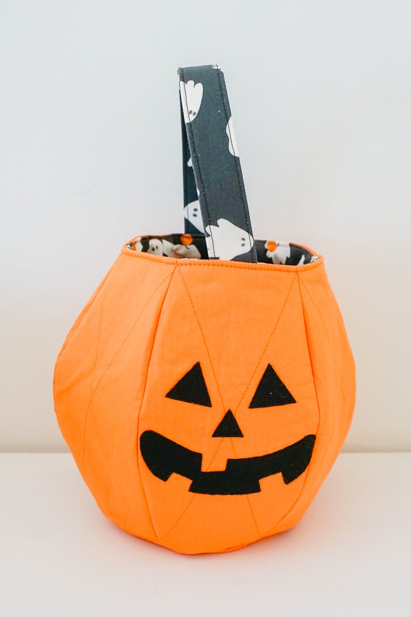 Trick or Treat Basket Sewing Pattern - PDF PATTERN - homesewn