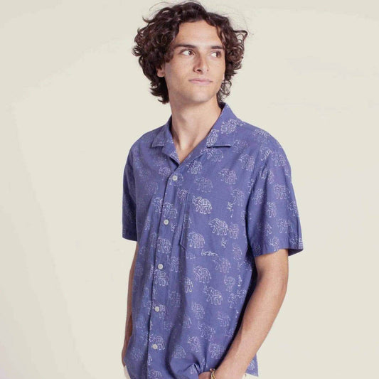 Tropical Shirt sewing pattern PDF DOWNLOAD - homesewn