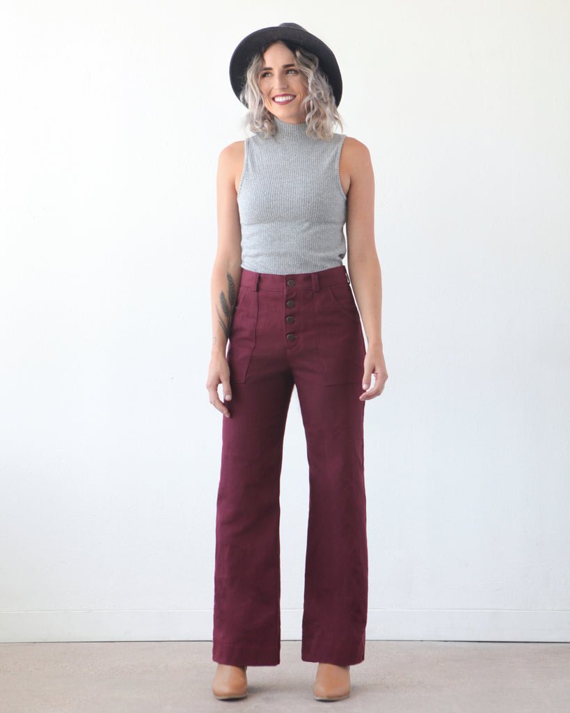 True Bias Lander Pant & Short - Printed Pattern - homesewn