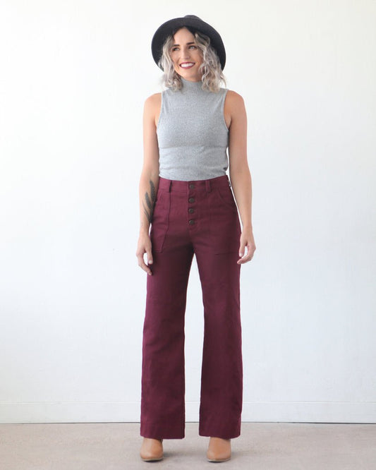 True Bias Lander Pant & Short - Printed Pattern - homesewn