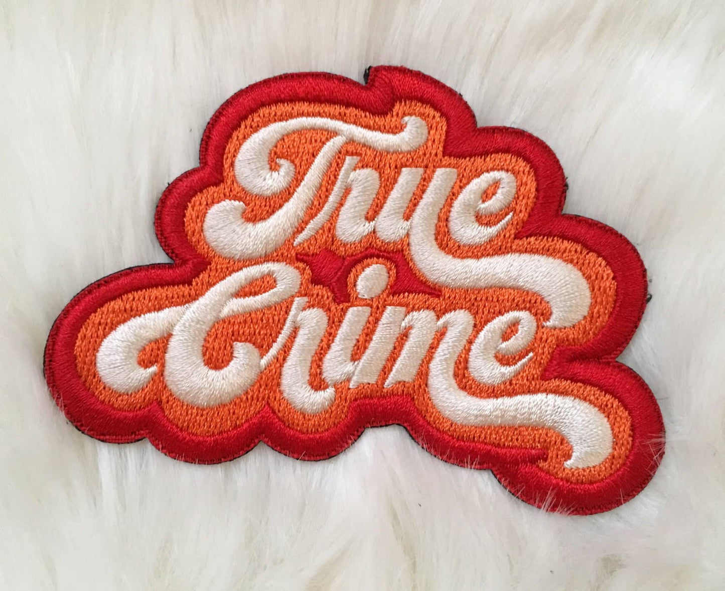 True Crime - Iron On Patch - homesewn