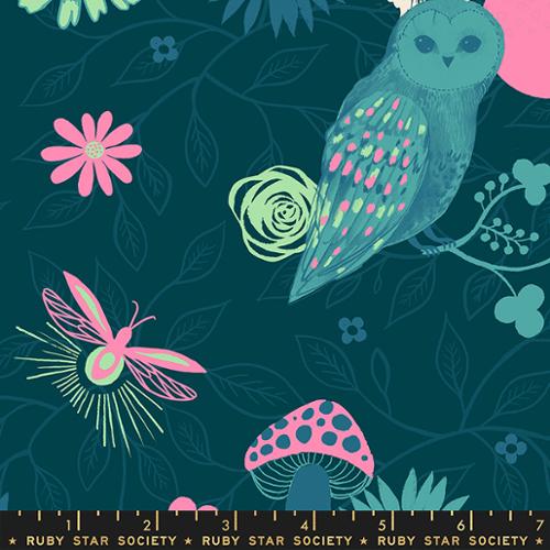 Twilight - Teal - Firefly - homesewn