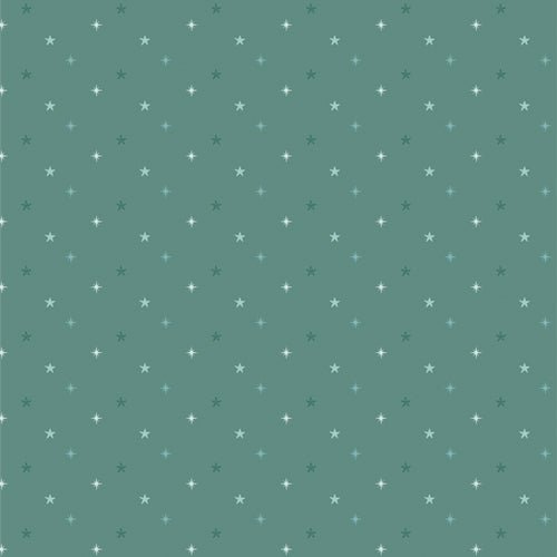 Twinkling Skies - Pine - homesewn
