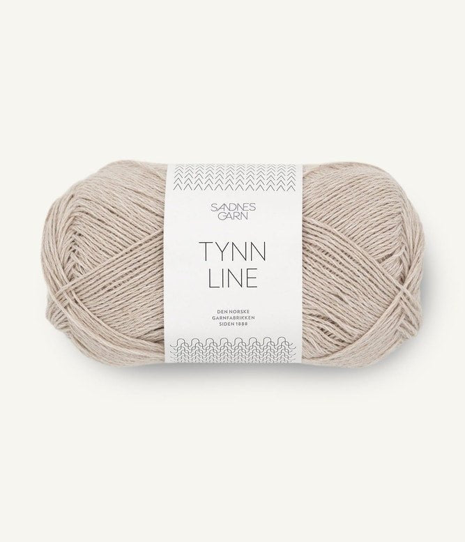 Tynn Line - Cotton/Linen/Viscose Fingering Weight Yarn - 50g - homesewn