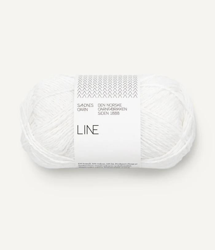 Tynn Line - Cotton/Linen/Viscose Fingering Weight Yarn - 50g - homesewn