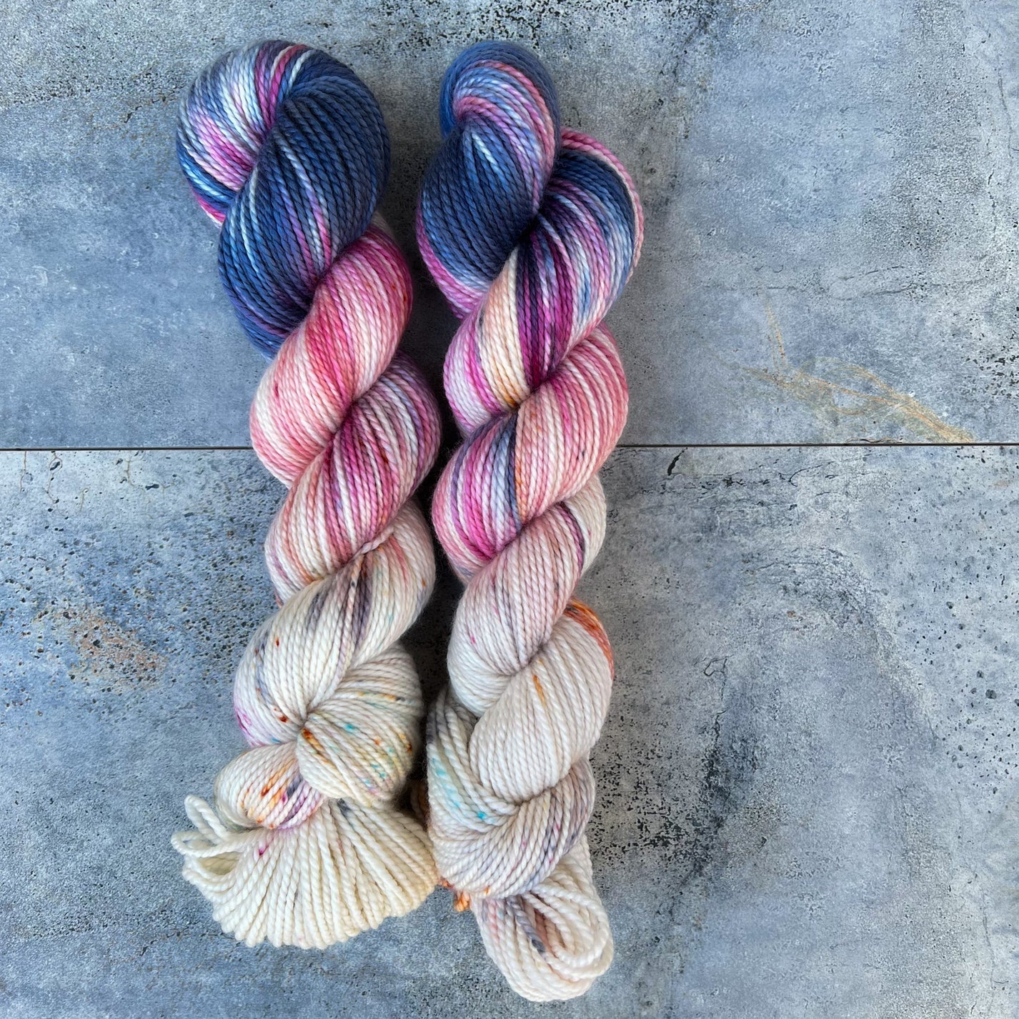 Uncle Mulberry Worsted - 85% 19.5 micron Merino/15% Mulberry Silk - homesewn