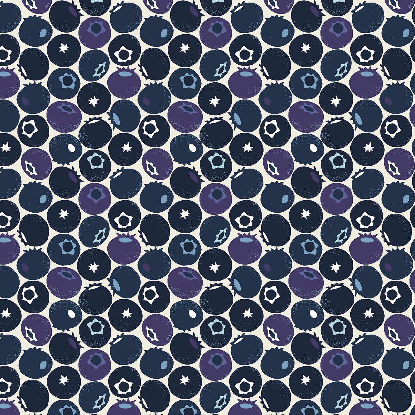 Under The Apple Tree - Blueberry - Blueberry Hill Fabric - homesewn