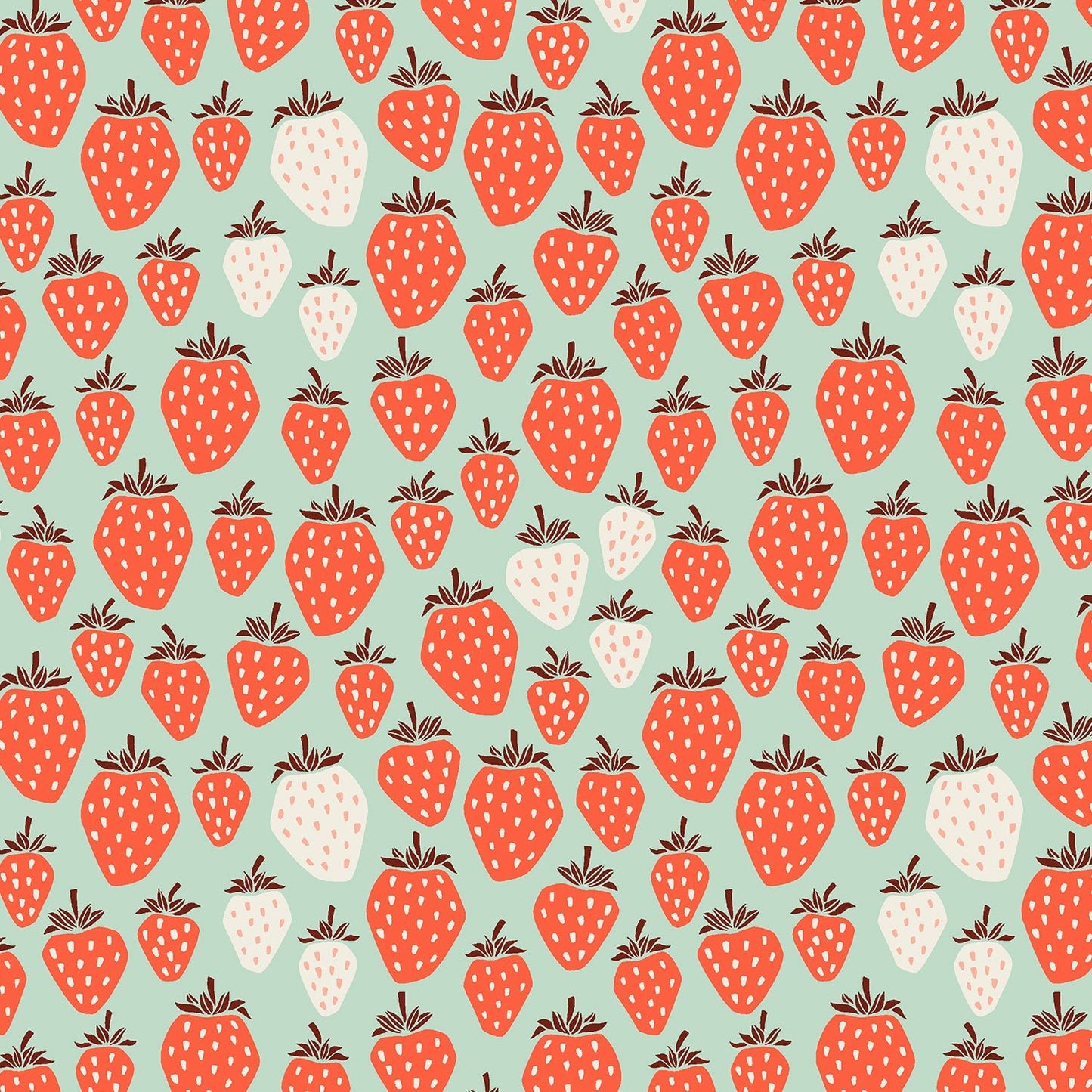 Under The Apple Tree - Queen Of Berries - Summer's Day Fabric - homesewn