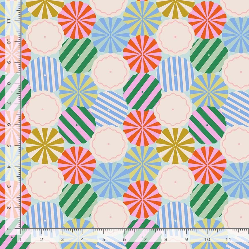 Under The Umbrellas - Paradise Royale - QUILTING COTTON/POPLIN - homesewn