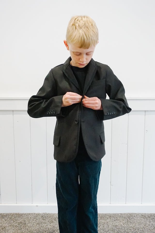 Upcycled Blazer Sewing Pattern - PDF PATTERN - homesewn