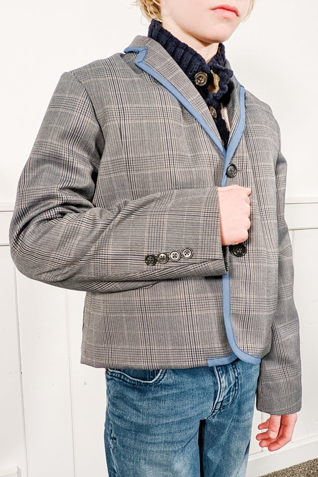 Upcycled Blazer Sewing Pattern - PDF PATTERN - homesewn