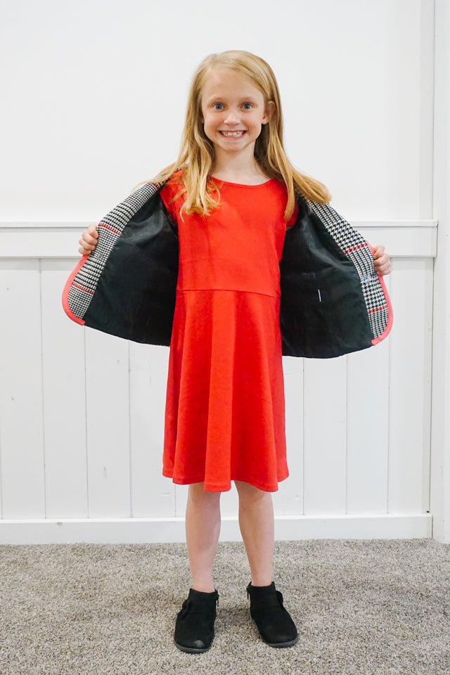 Upcycled Blazer Sewing Pattern - PDF PATTERN - homesewn