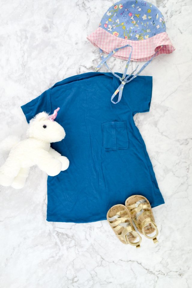 Upcycled T-Shirt Romper and Dress Sewing Pattern - PDF PATTERN - homesewn