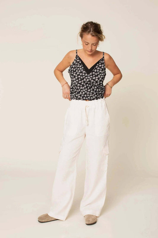 V-neck Camisole sewing pattern PDF DOWNLOAD - homesewn
